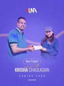 Read more about the article Director Krisha Chaulagain Signs International Film Project